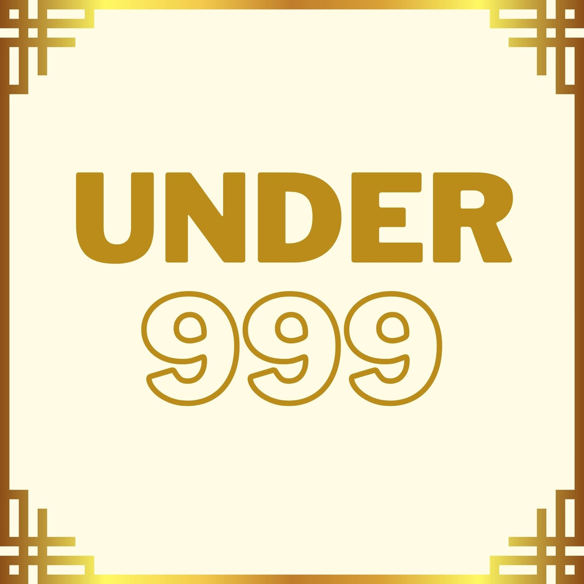 Under 999