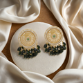 Emerald Eclipse Earring
