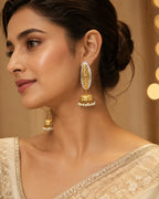Ivory Pearl Jhumki