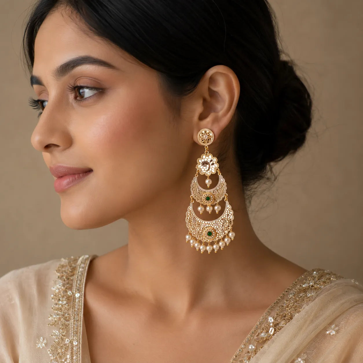 Chandrika Bloom Earring