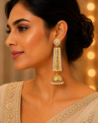Rajvanshi Dual Tone Jhumki