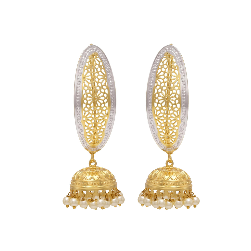 Ivory Pearl Jhumki