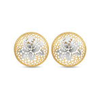 Golden Aura Studs