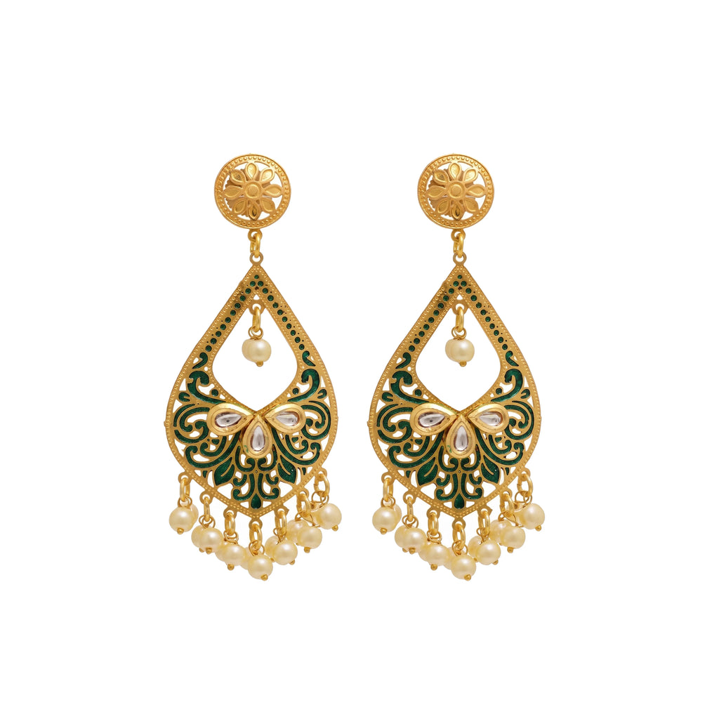 Emerald Noor Earring
