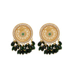 Emerald Eclipse Earring