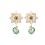 Floral Lattice Earrings