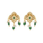 Emerald Blossom Earring
