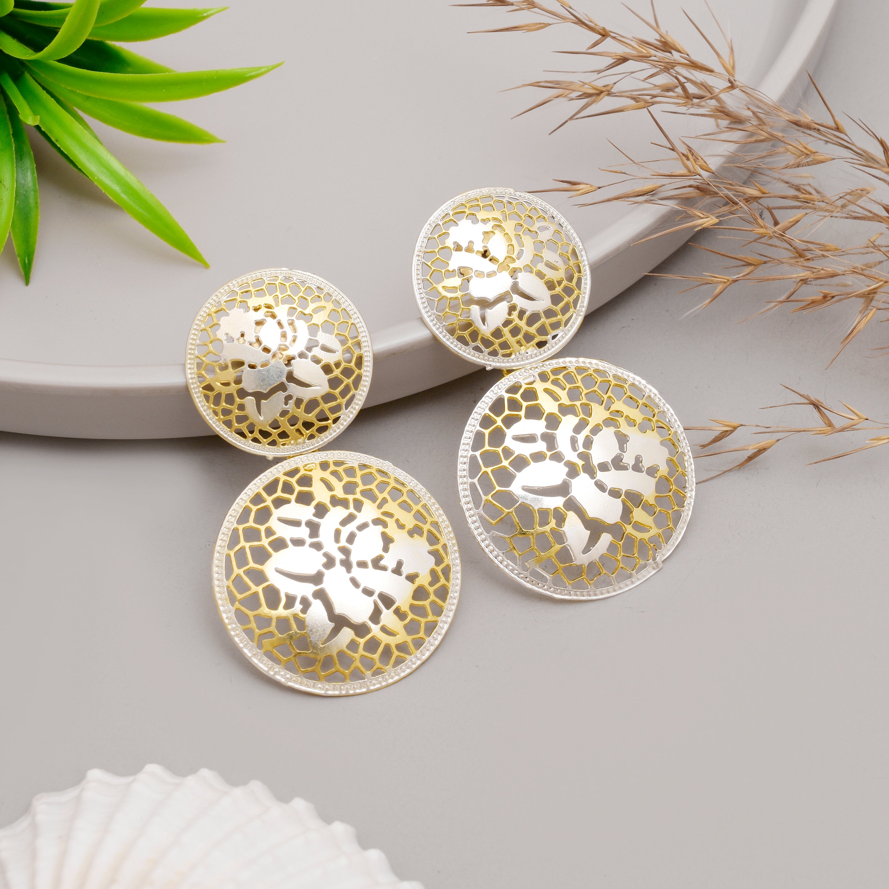 Royal Petal Earrings