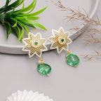 Floral Lattice Earrings