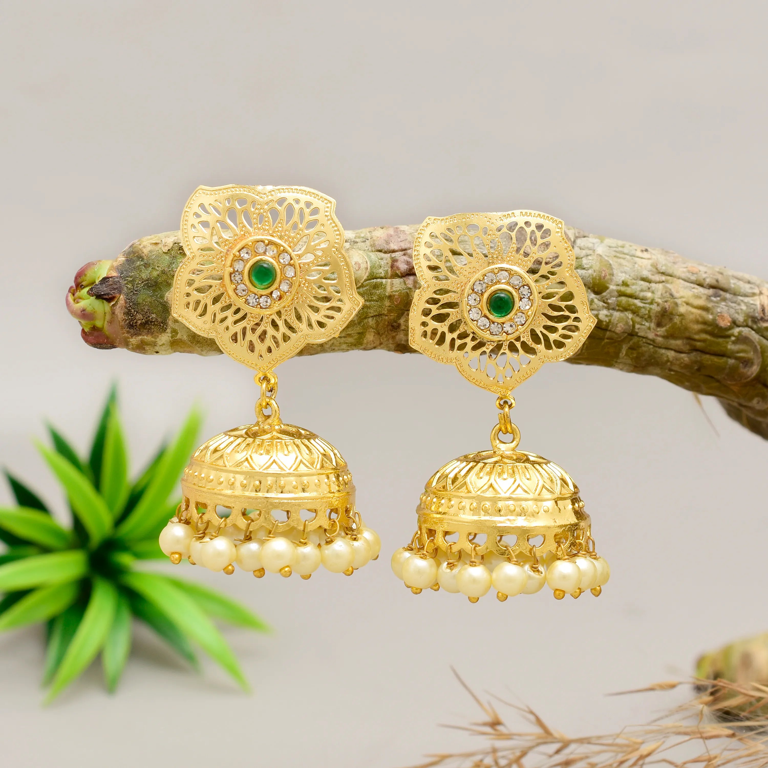 Classic Kanak Jhumkas