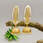 Ivory Pearl Jhumki