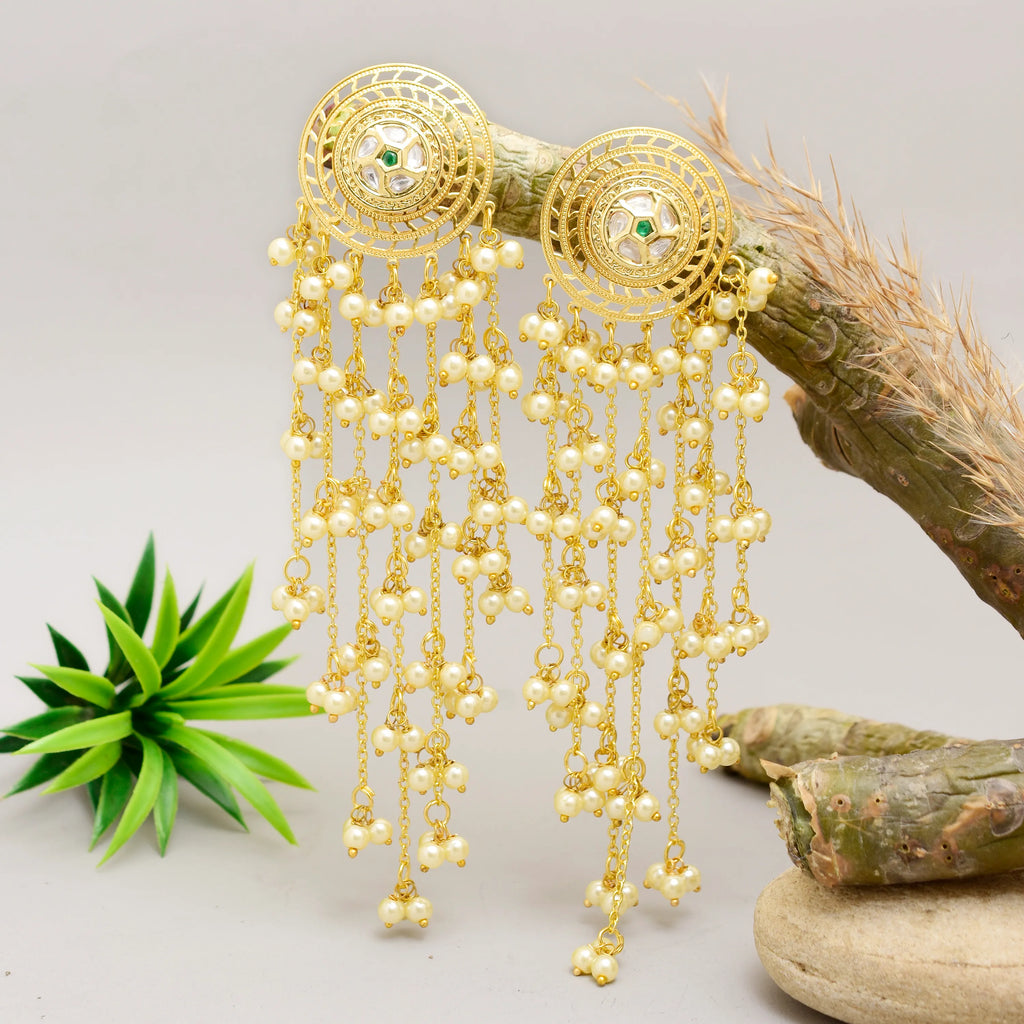 Pearl Stream Danglers
